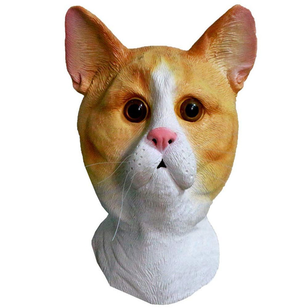 Милые латексные маски кота для Хэллоуина, костюмы для вечеринок и ...