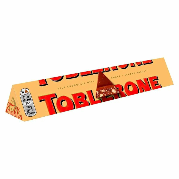 Шоколад Toblerone молочный с медово-миндальной нугой 100 г купить на ...