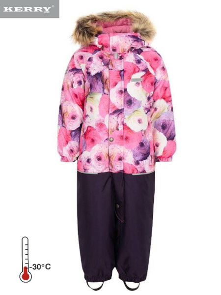 Зимний комбинезон Kerry, Девочки, размер 80, материал Мембранные ...