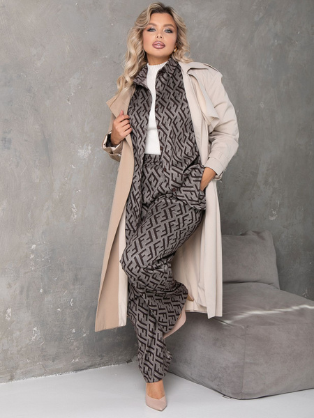 Костюм классический Женский AFRI Повседневный двойка, брючный ...