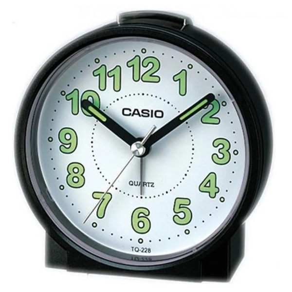 Будильник Casio TQ-228-1D купить на OZON по низкой цене (1748024575)