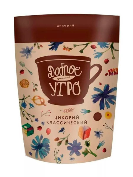 Доброе утро Цикорий 80г. 1шт. купить на OZON по низкой цене (1749093215)