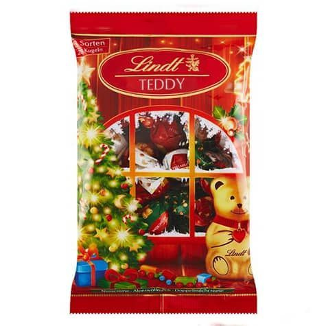LIndt TEDDY family bag double ассорти конфет из молочного шоколада, 145 ...