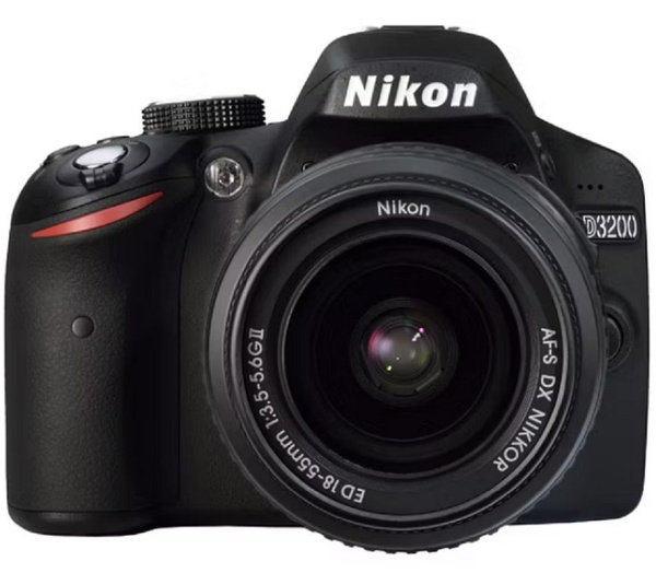 Зеркальный Фотоаппарат Nikon D3200 Kit AF-S DX NIKKOR 18-55mm f/3.5-5 ...