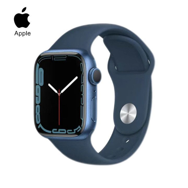 Apple Умные часы Watch Series 7, 45mm, Голубой купить на OZON по низкой ...