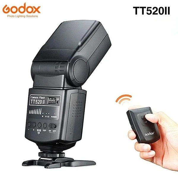 Godox TT520 II Вспышка для видеосъемки с частотой беспроводного сигнала ...