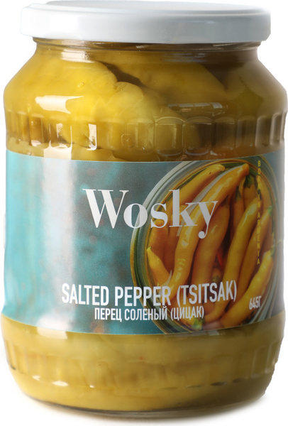 Wosky Перец солёный (цицак) 645 г купить на OZON по низкой цене ...