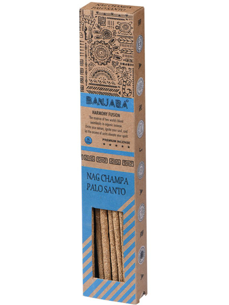 Incenso Banjara Palo Santo - Limpeza Energética e Aromaterapia Natural