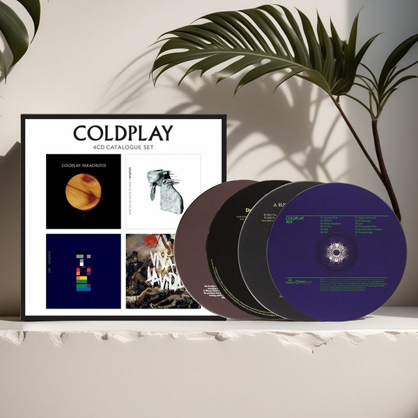 Coldplay- CATALOGUE SET 4CD распространенный в Европе и Америке купить ...