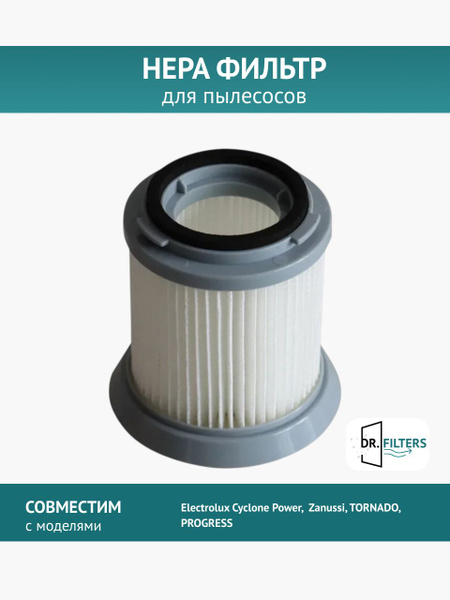 HQRP Filtro HEPA Lavabile Di Ricambio Per Electrolux - Compatibile Con F133/EF133, Tornado, Cyclone Power ZSH710, ZSH720, ZSH730, T8 E Altri - 3