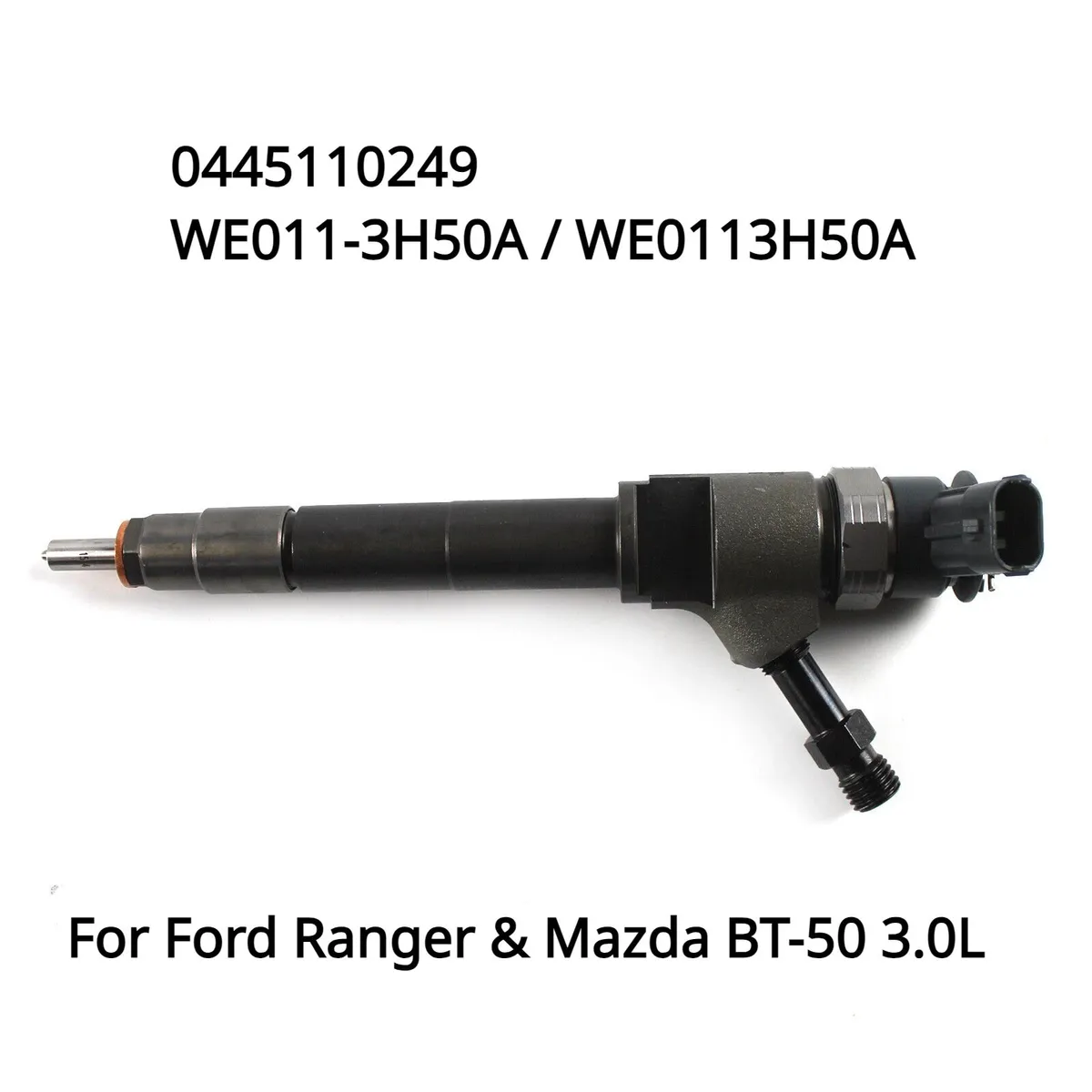 1шт 0445110249 Новая дизельная топливная форсунка в сборе для Ford Ranger & Mazda BT50 3.0L 2006 - 2012 WE0113H50 Мотошины  135/R1 