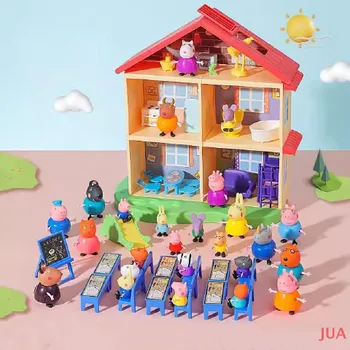 Peppa Pig Детские игрушки Peppa Pig Simulation House 25 Character Gift Set