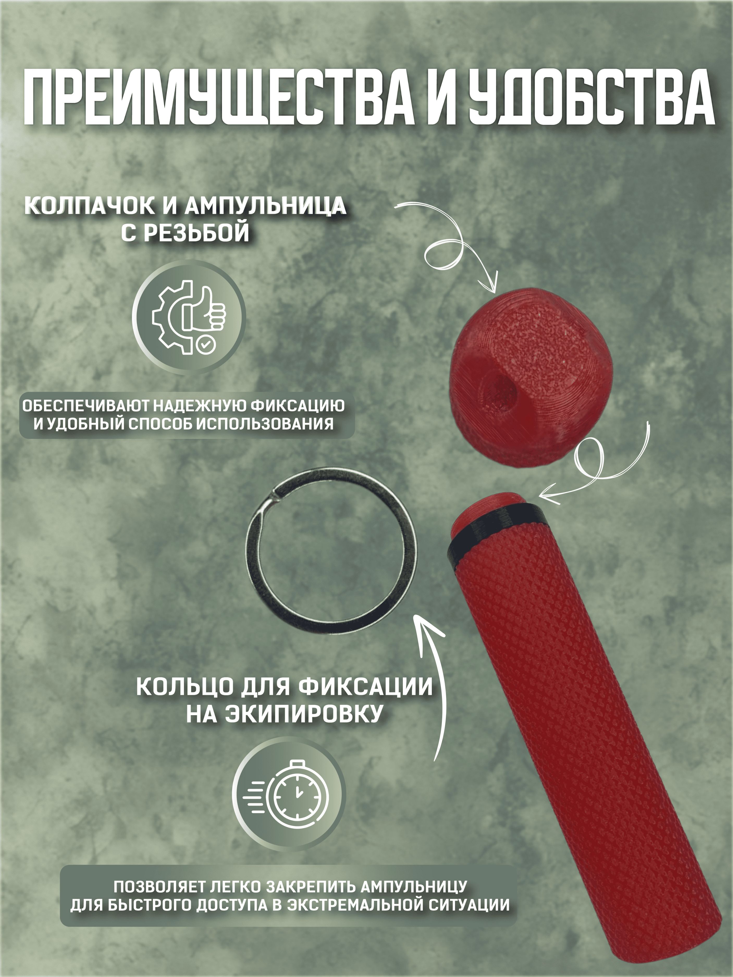 Ампульница тактическая(Nefopam)V2 10 шт.
