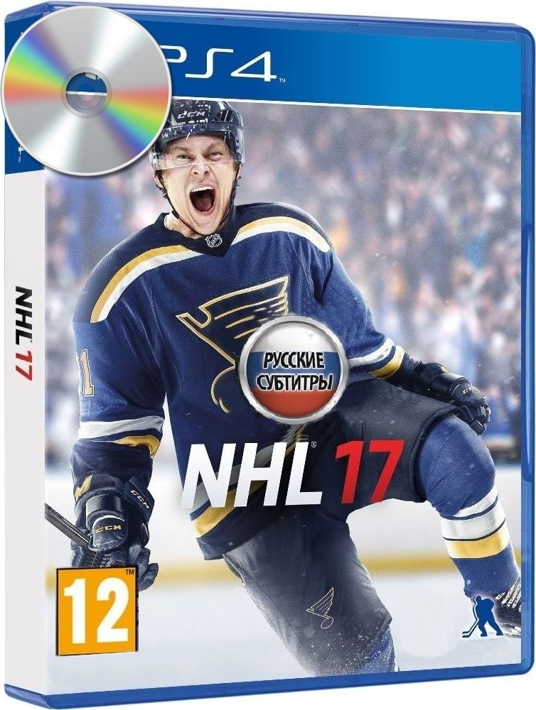 Игра Игра NHL 17 (PS4) (PlayStation 4, Русские субтитры)