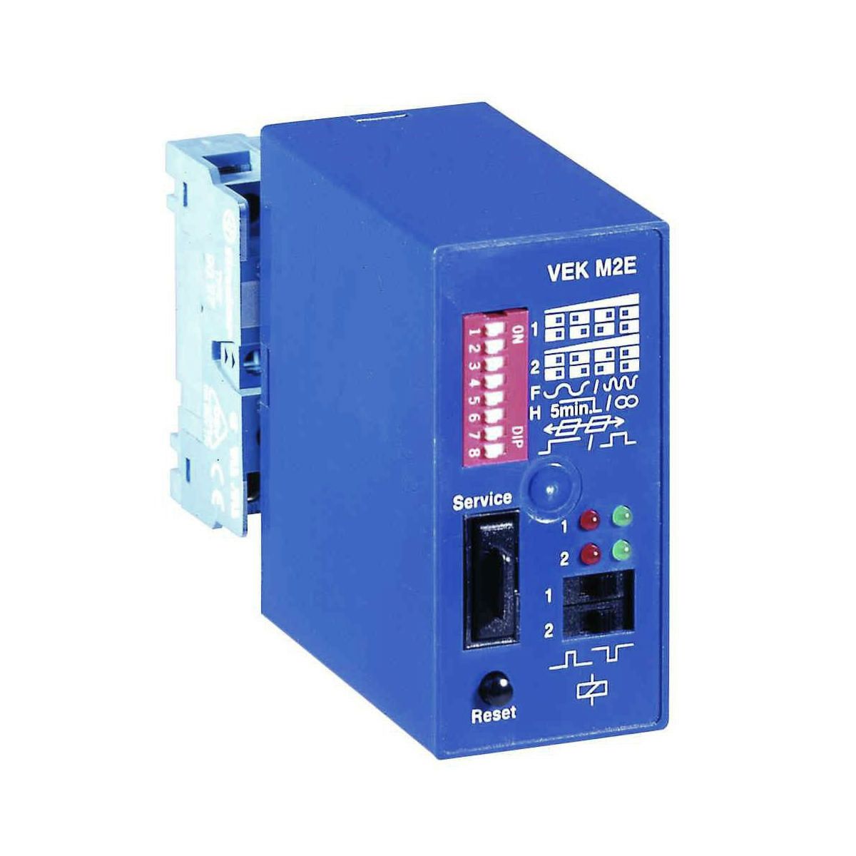 Детектор FG2 индукционный обнаружения транспорта, 2-канальный, питание / 24В, крепление на DIN-рейку 785527