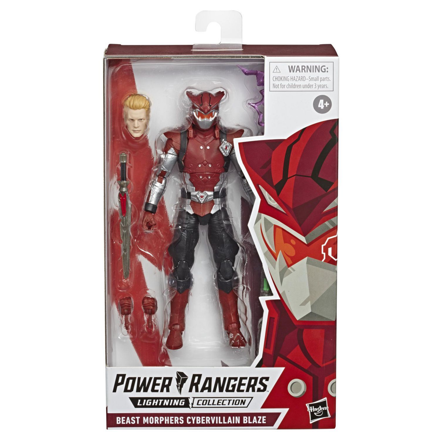 Фигурка Могучие Рейнджеры серия Power Rangers Lightning Collection - Beast  Morphers Cybervillain Blaze, 15 см - купить с доставкой по выгодным ценам в  интернет-магазине OZON (1416844905)