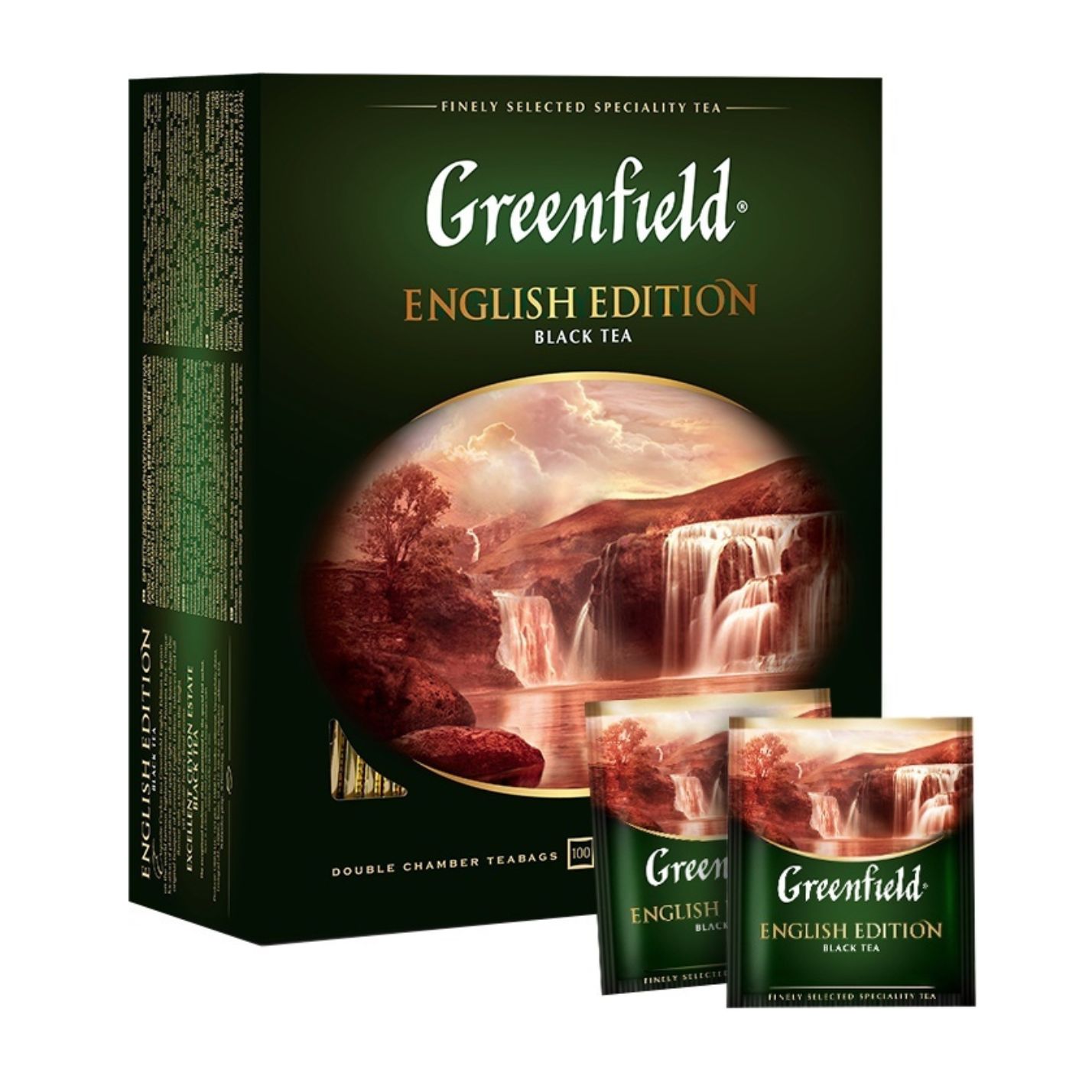 Чай гринфилд в пакетах. Greenfield English Edition чай черный 100 пакетов. Чай Гринфилд черный 100 пакетиков. Чай Гринфилд Инглиш 100 пак. Чай Greenfield English Edition.