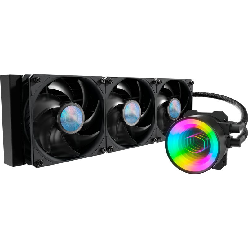 СистемаводяногоохлаждениядляПКCoolerMasterMasterLiquidML360Mirror(MLX-D36M-A18PK-R1)