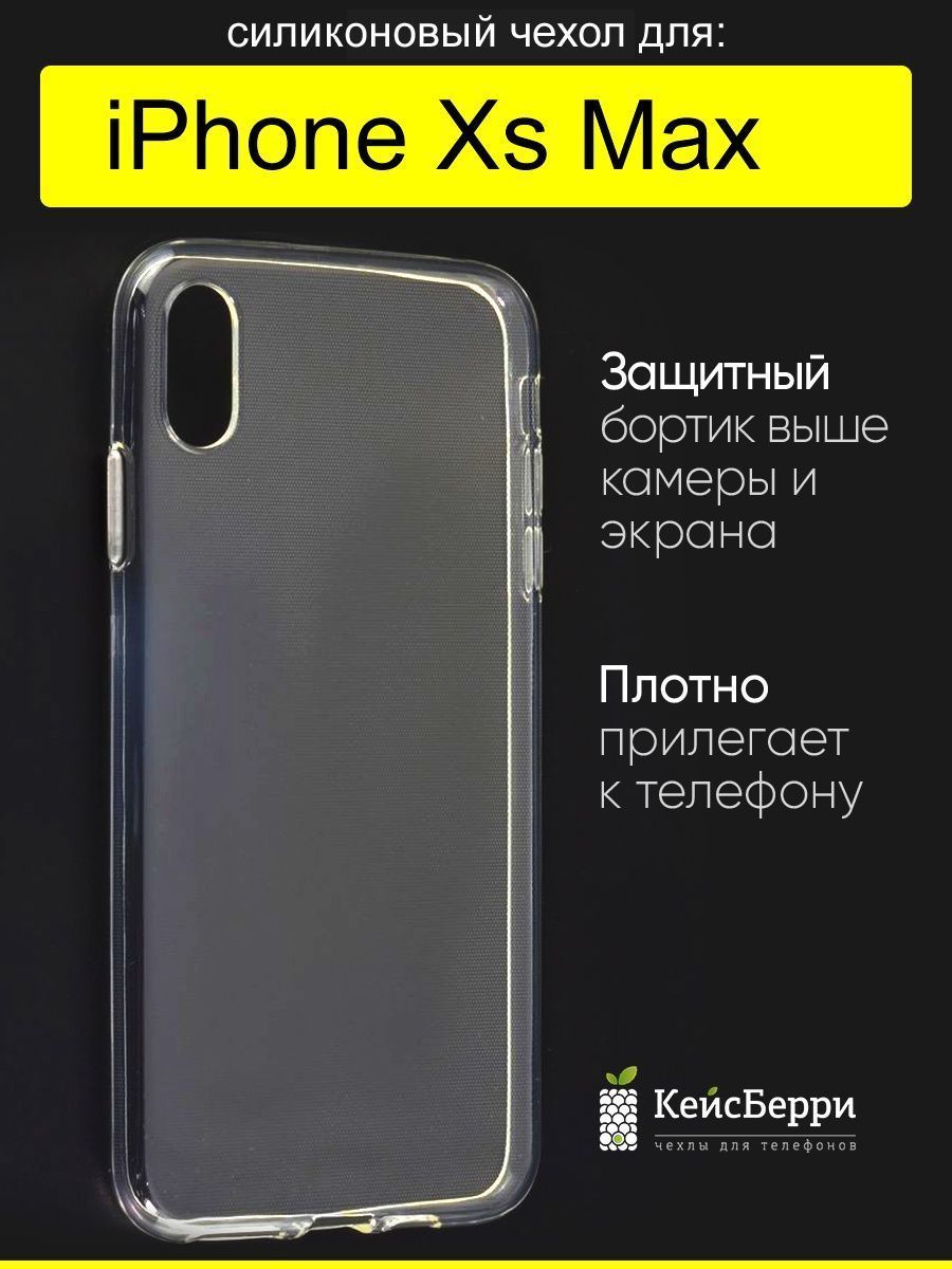 ЧехолдляiPhoneXSMax,серияClear