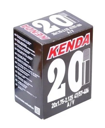 ВелокамераKenda20x1,75-2.125a/v(БЕЗКОРОБКИ)