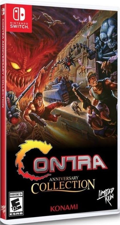 Игра Contra Anniversary Collection (Nintendo Switch, Английская версия)