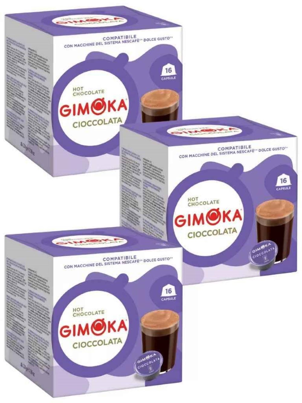 ШоколадвкапсулахDolceGustoGimokaCioccolata48шт