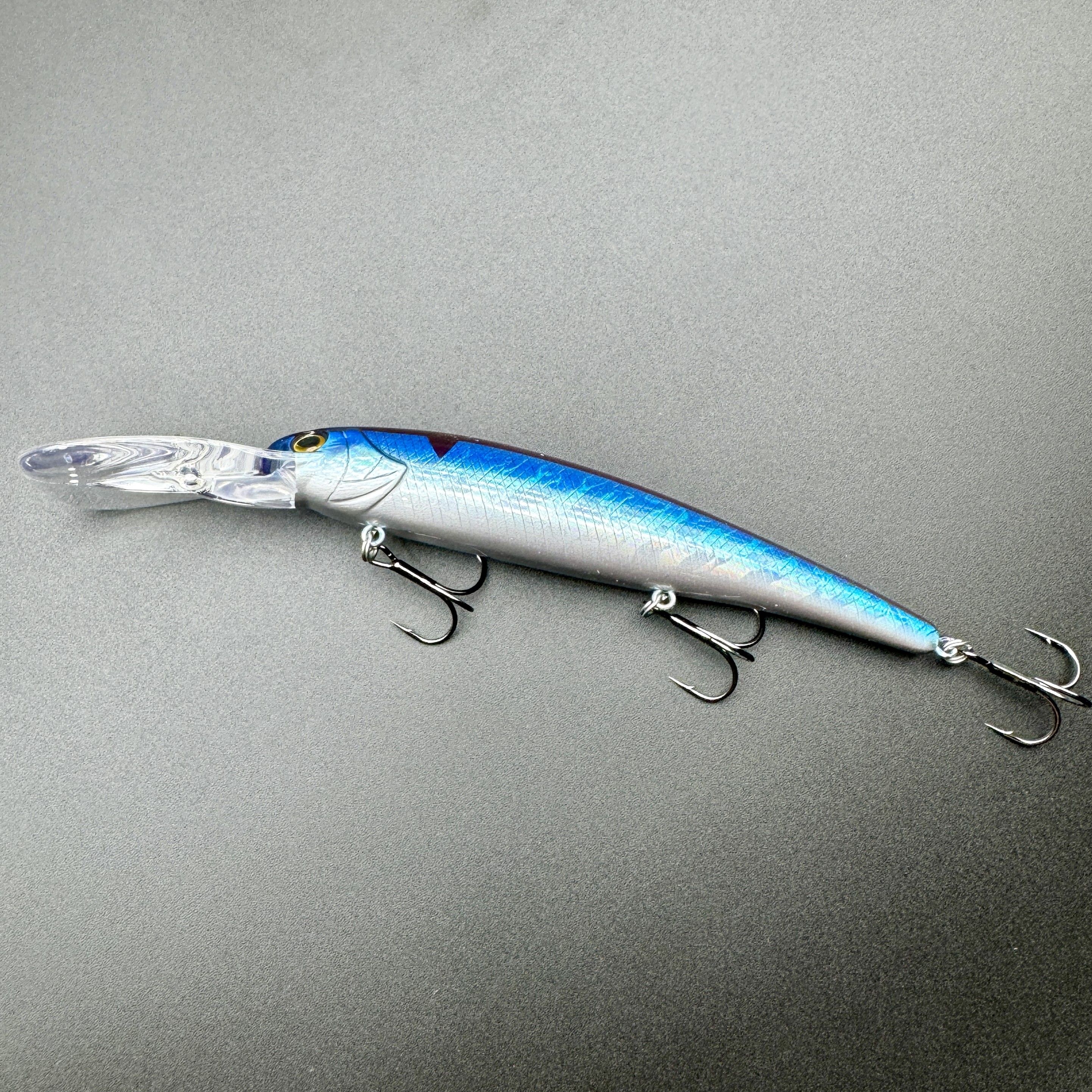 Воблер троллинговый KOSADAKA Bandit deep XL minnow 12см 21 гр на щуку, сома, судака, тайменя, лосось