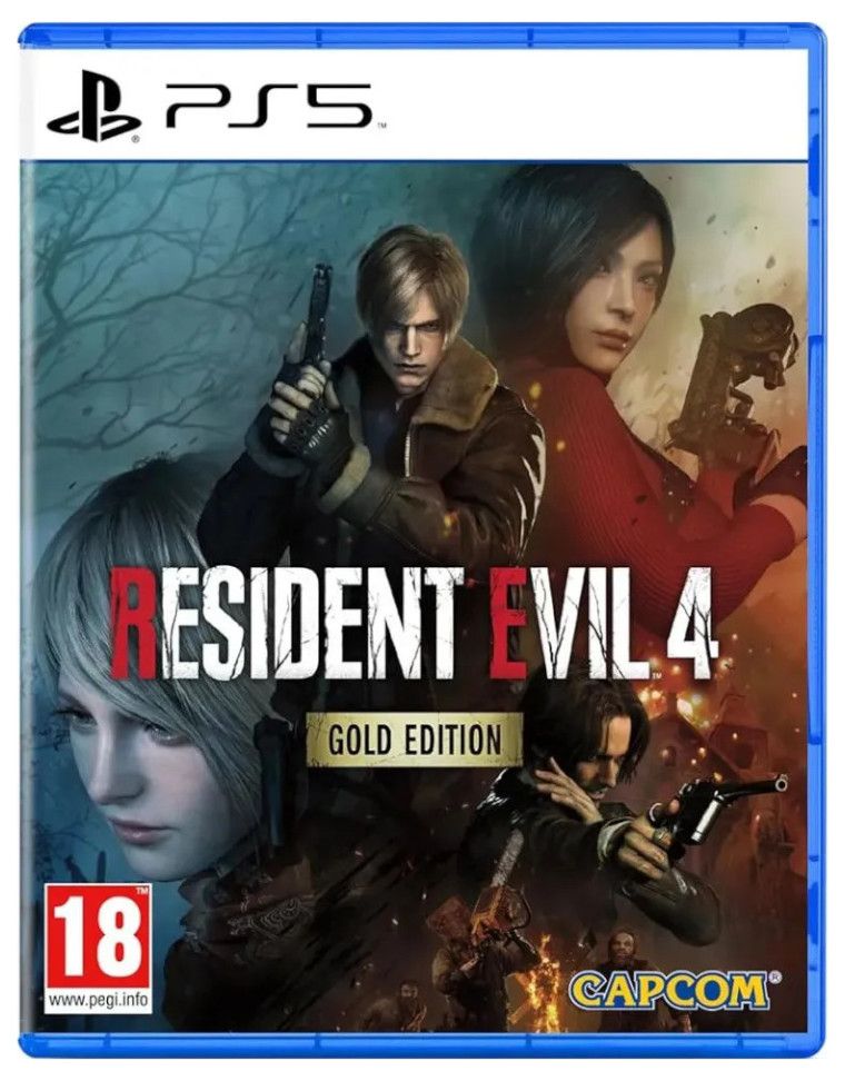 Игра Resident Evil 4 Remake (Обитель зла) Gold Edition PS5 (PlayStation 5, Русская версия)