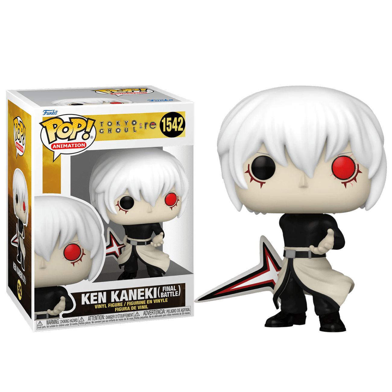 Фигурка Funko Pop! Tokyo Ghoul: Ken Kaneki Final Battle (Фанко Поп Кен  Канеки финал из аниме Токийский гуль: Перерождение)