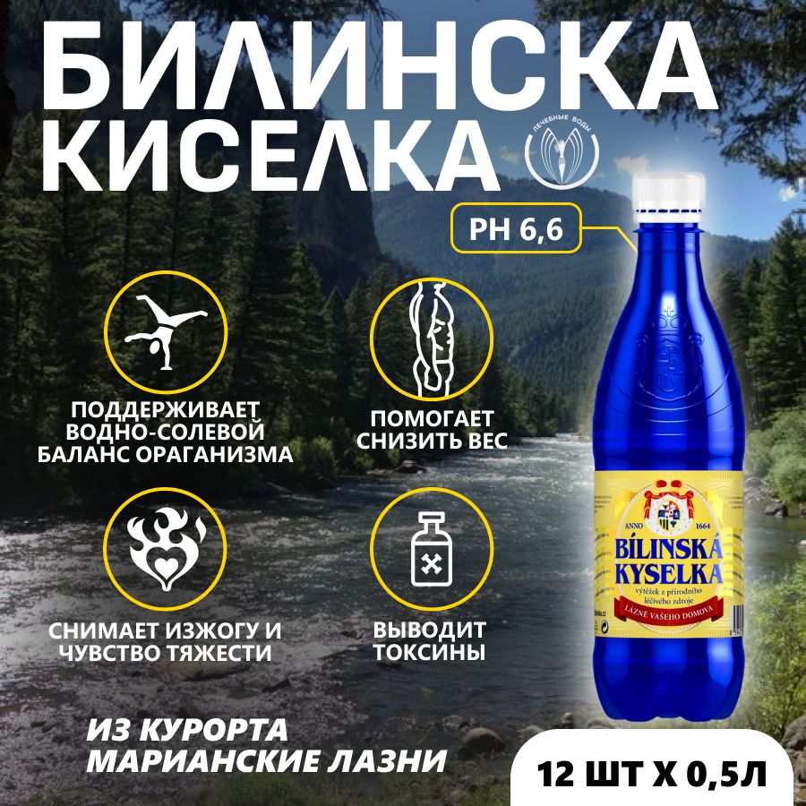 Минеральная Вода Билинска Киселка Купить