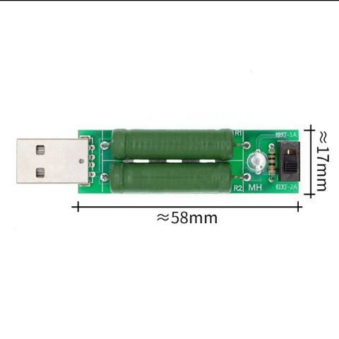 USB-тестер,регулируемаянагрузка,разрядкааккумуляторов,1шт