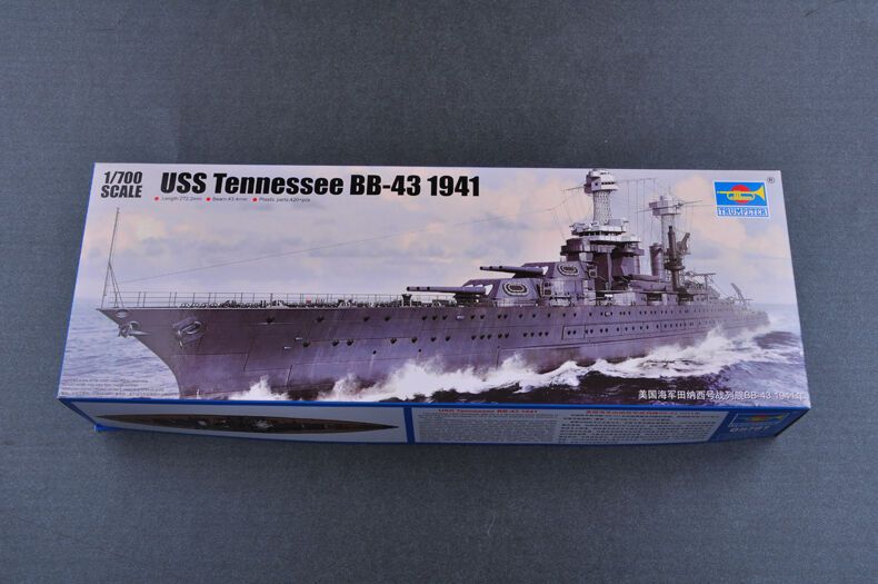 Trumpeter 1/700 05781 USS Теннесси BB-43 1941 Корабль