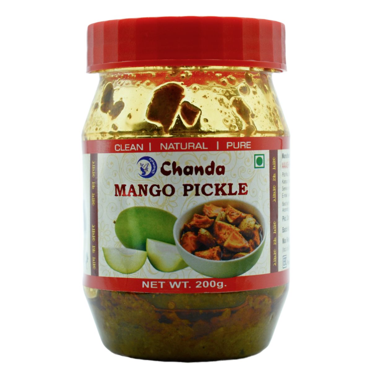 Пикули манго Chanda (Pickle Mango), 200 г