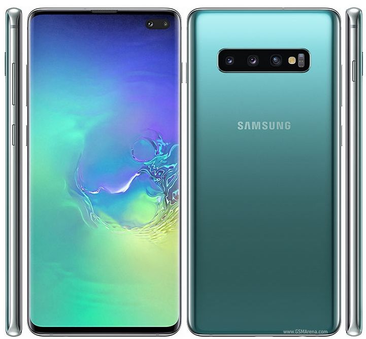 SamsungСмартфонGalaxyS10+ДвойнаяSIM-картадляЕвропы8/128ГБ,зеленый