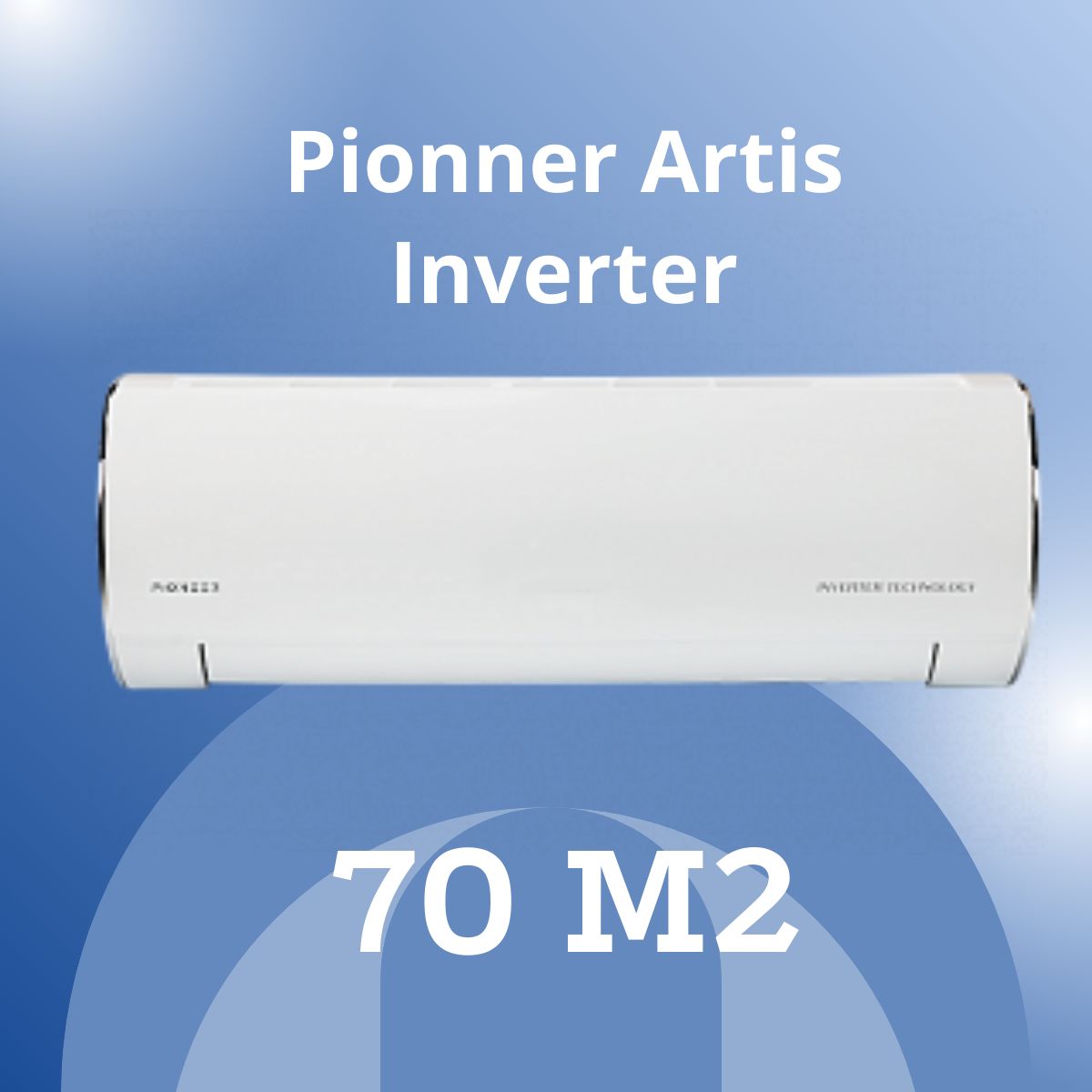 Кондиционер Pioneer Artis Inverter KFRI70LW/KORI70LW - купить по доступным  ценам в интернет-магазине OZON (1506322353)