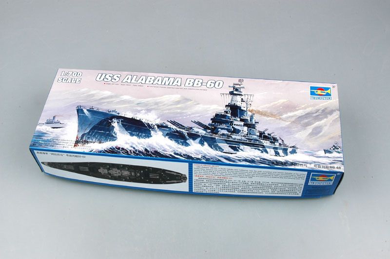 Trumpeter 1/700 05762 USS Алабама BB-60Корабль