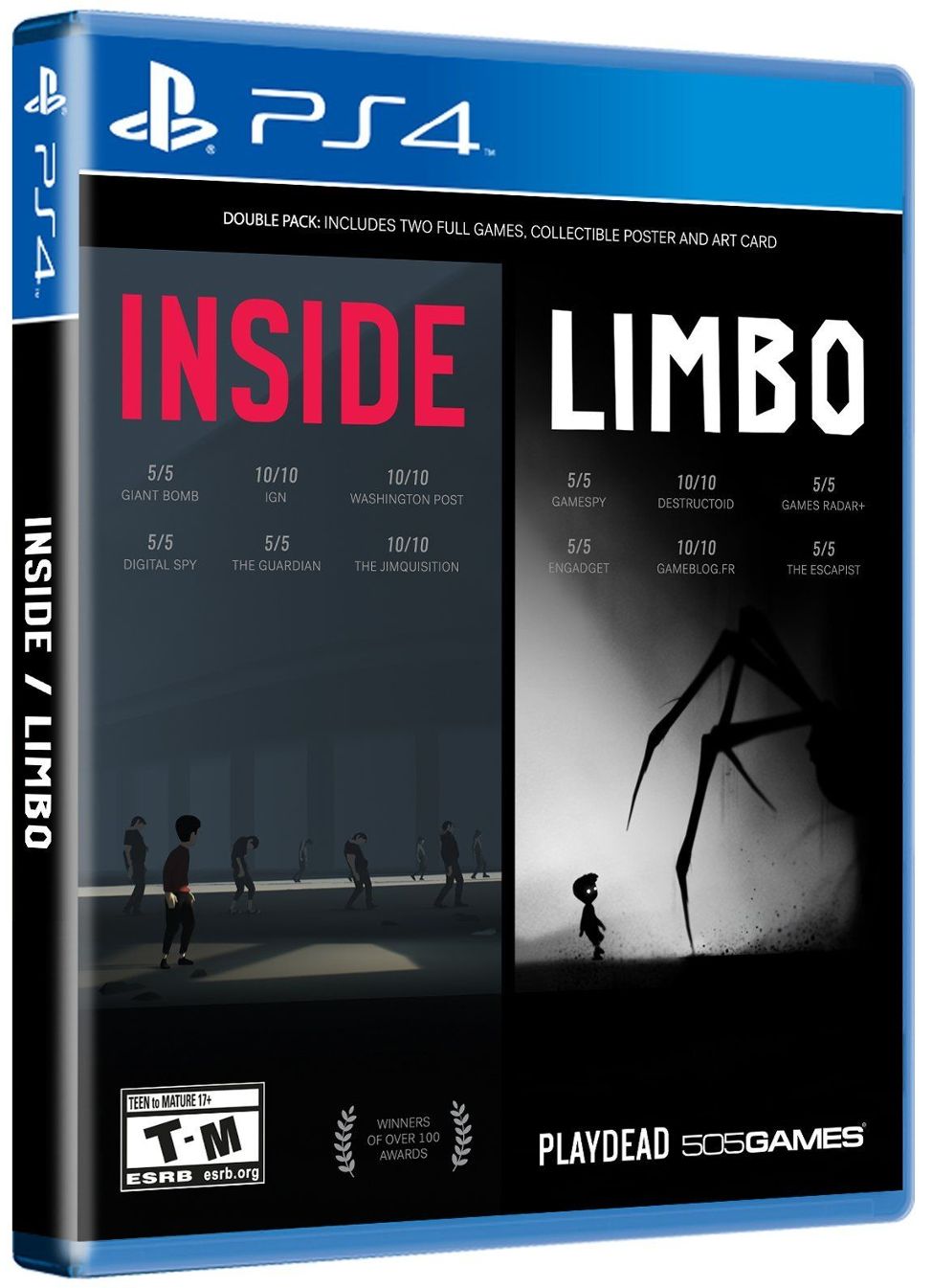 Игра Inside & Limbo Bundle (PS4) (PlayStation 4, PlayStation 5, Русская  версия) купить по низкой цене с доставкой в интернет-магазине OZON  (1508050380)