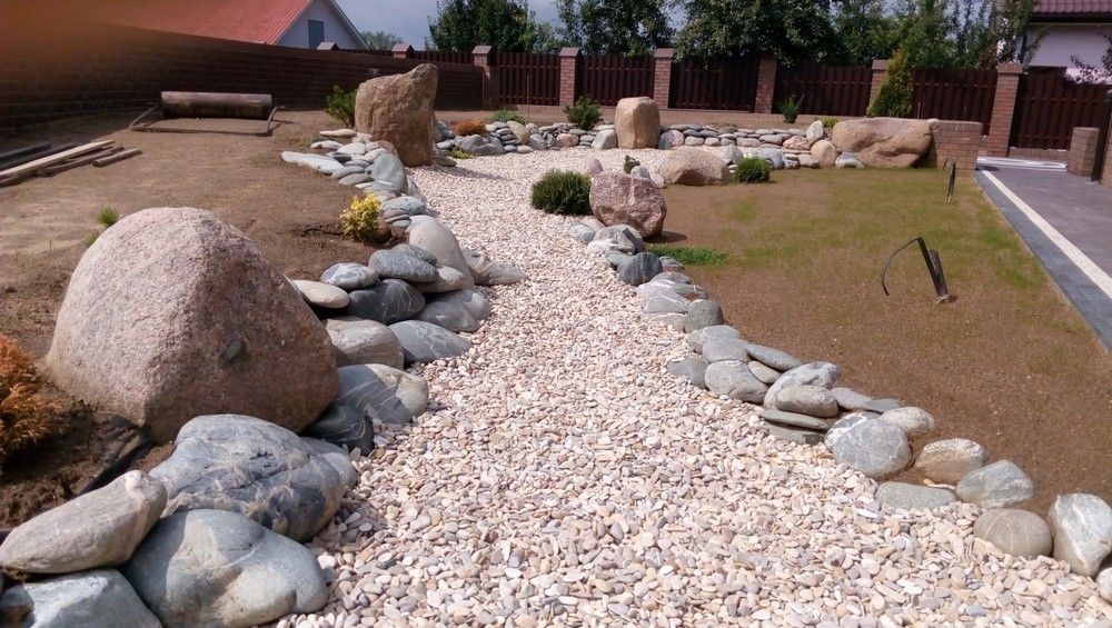 Гравийный сад энтони пола. Декоративные камушки для сада. Щебень гравийный 20-40 ландшафт. Мульчирование туи мраморной крошкой. Каменная отсыпка.