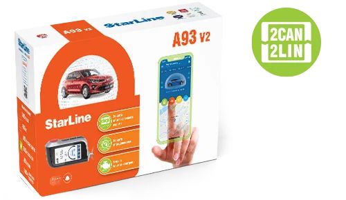 Starline a93 2can 2 lin. Starline a93 2can 2 lin