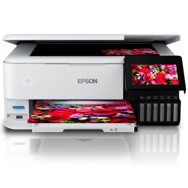 Epson МФУ Струйное L8160, белый