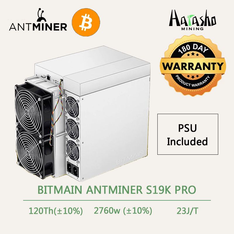 Antminer s19k pro 120 th доходность