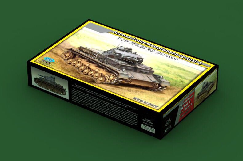 HOBBYBOSS 1/35 80131 Немецкая Panzerkampfwagen IV Ausf B Автомобиль