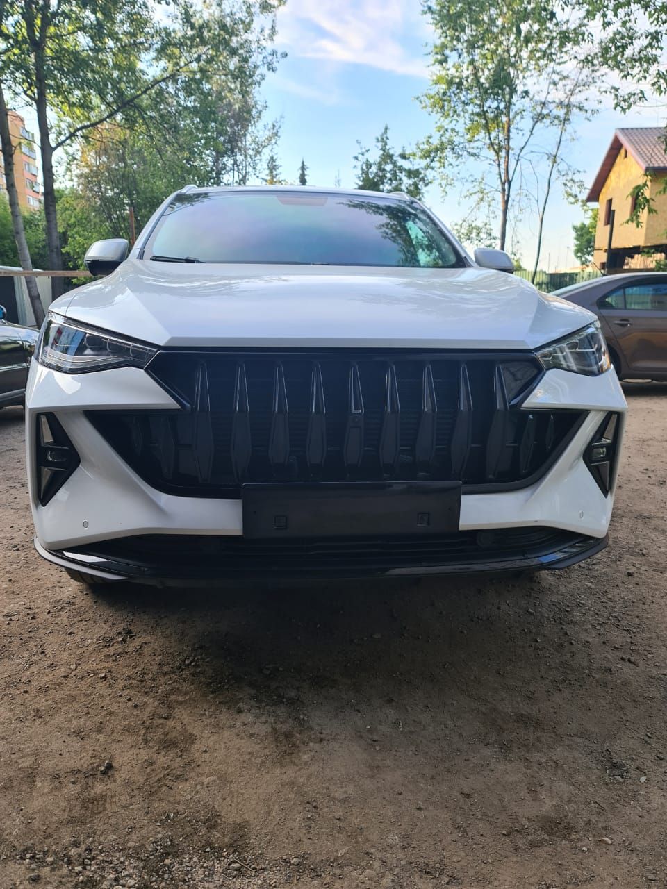 Решетка радиатора HAVAL F7 F7X рестайлинг