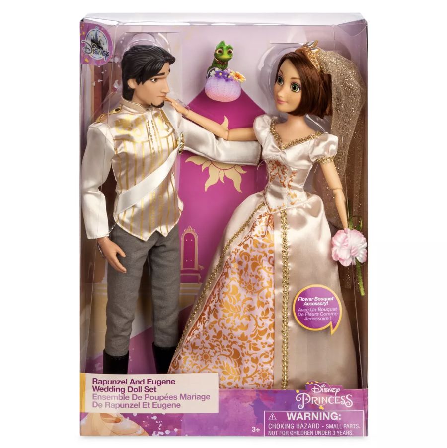 Игровой набор кукол Рапунцель и Юджин Дисней Свадебный набор - Disney Store  Toys & Plush Toys Dolls Rapunzel and Eugene Wedding Doll Set Tangled -  купить с доставкой по выгодным ценам в