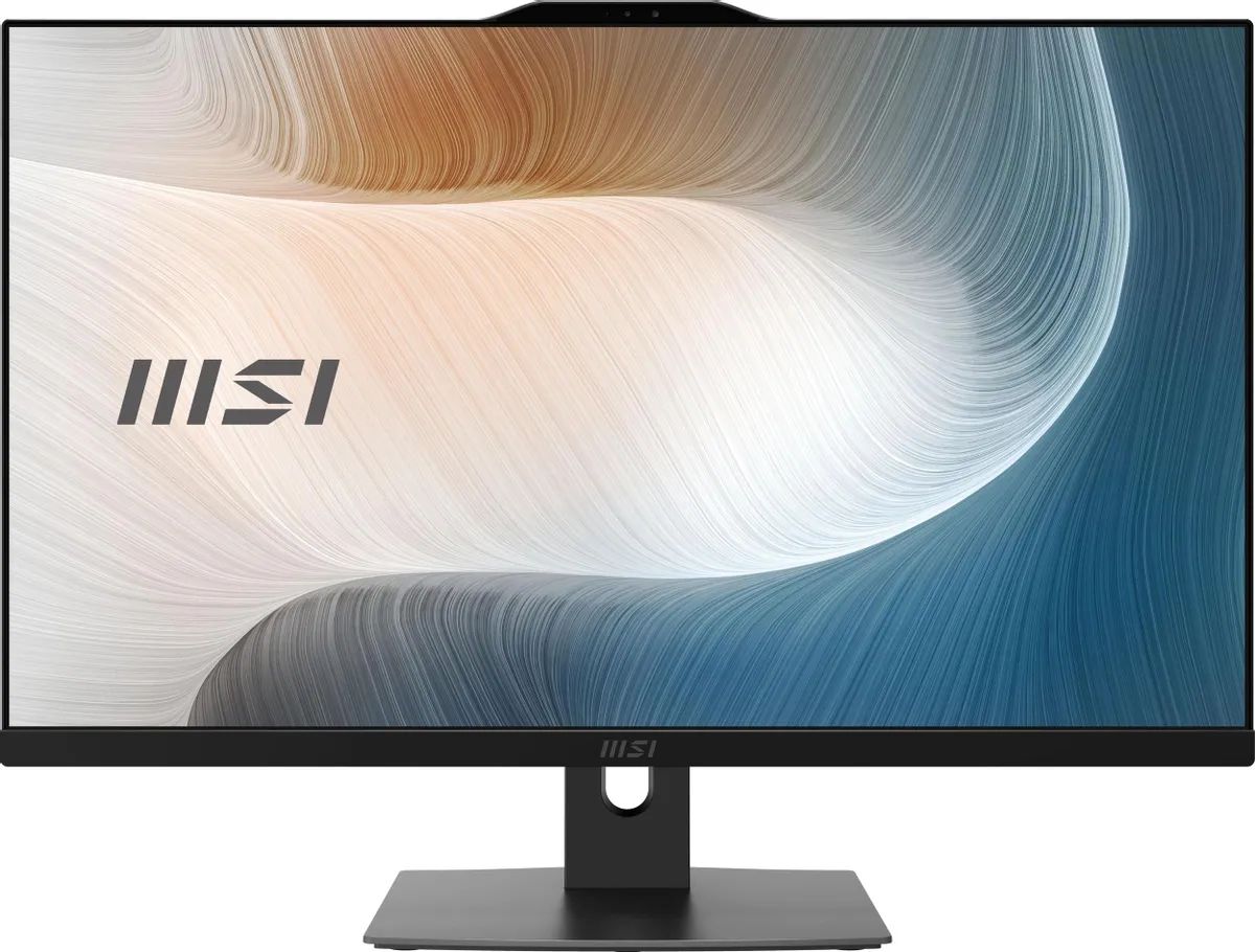 MSI 27" Моноблок Modern AM272P 12M-291RU (Intel Core i5-1240P, RAM 16 ГБ, SSD 512 ГБ, Intel Iris Xe Graphics, Windows), 9S6-AF8211-643, черный, Русская раскладка