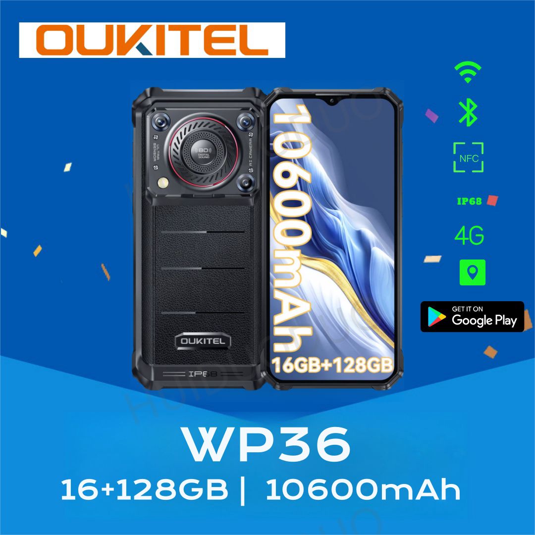 OukitelСмартфонOukitelWP36Global16/128ГБ,черный