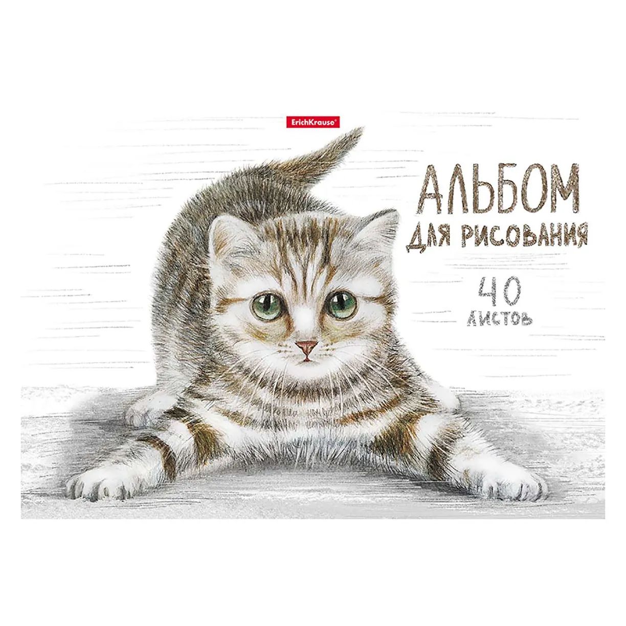  Альбом для рисования 1 шт., листов: 40