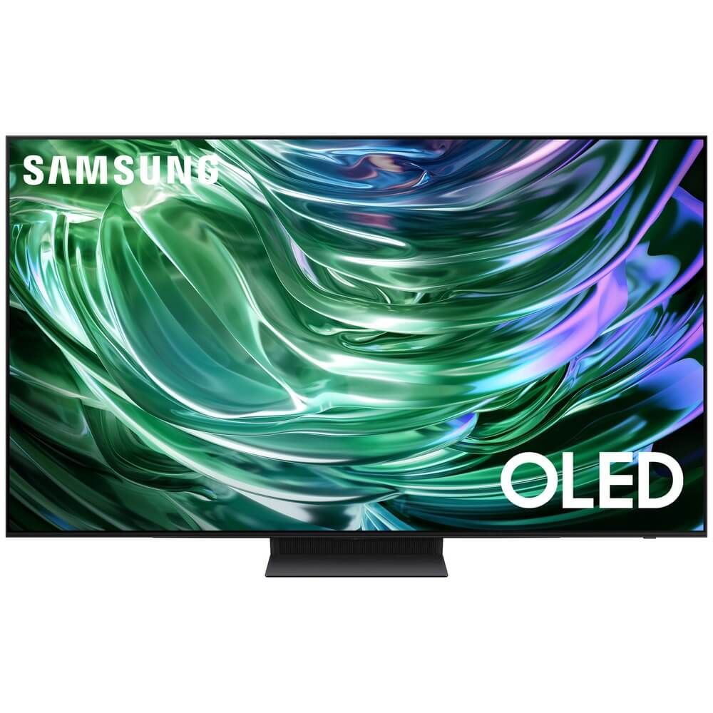 SamsungТелевизорQE55S90DAUXRU(2024)55"4KUHDOLEDSmartTV55"4KUHD,темно-серый