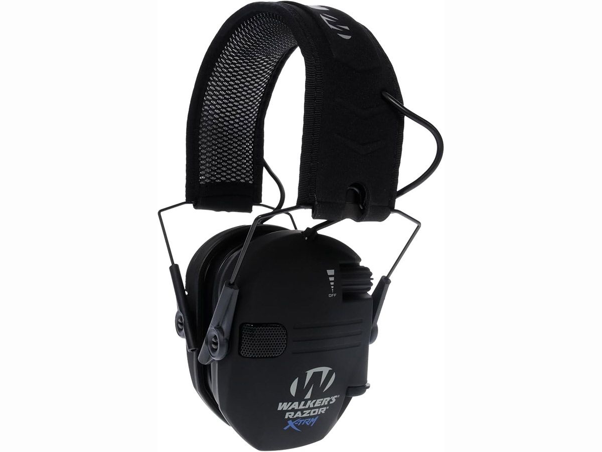 Наушники активные Walkers Razor Electronic X-TRM Muffs, NRR 21dB, черные