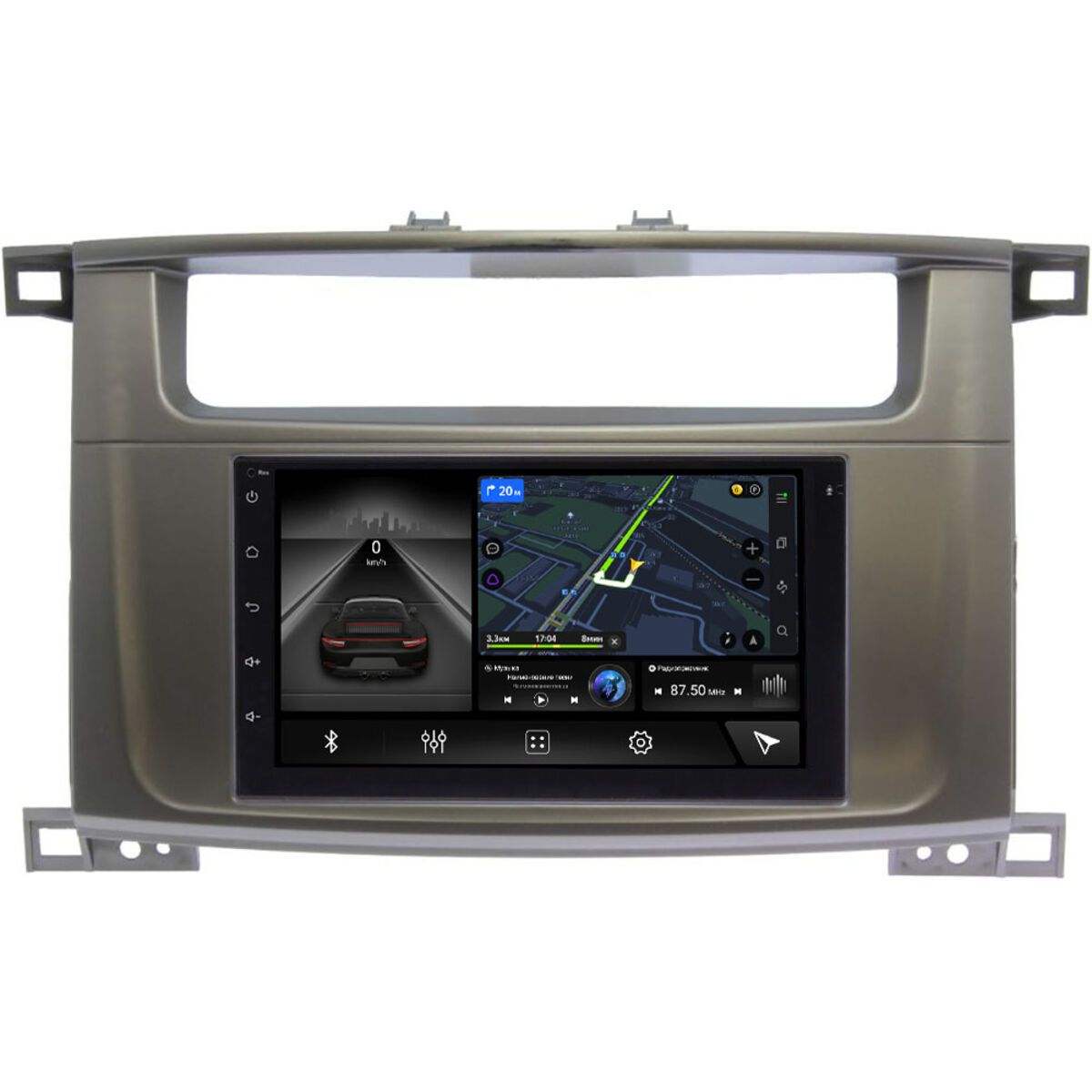 Штатная магнитола lc100. Магнитола LETRUN на Lexus LX-470 2003. Магнитола Лексус ЛХ 470. Android магнитола Toyota ist 2002-2007.